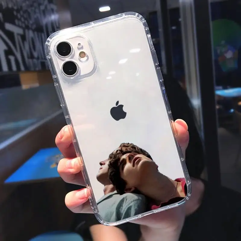 

Call Me by Your Name Phone Case Transparent for iPhone 11 12 mini pro XS MAX 8 7 6 6S Plus X 5S SE 2020 XR
