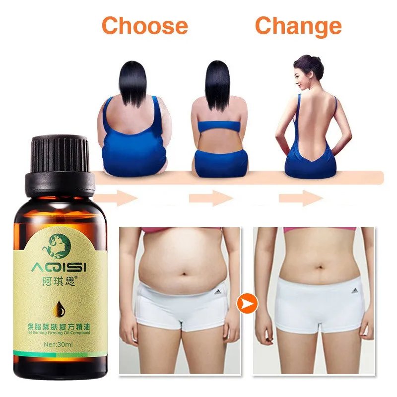 Эффективный эфирные масла для похудения 30 мл средство сжигания жира в теле