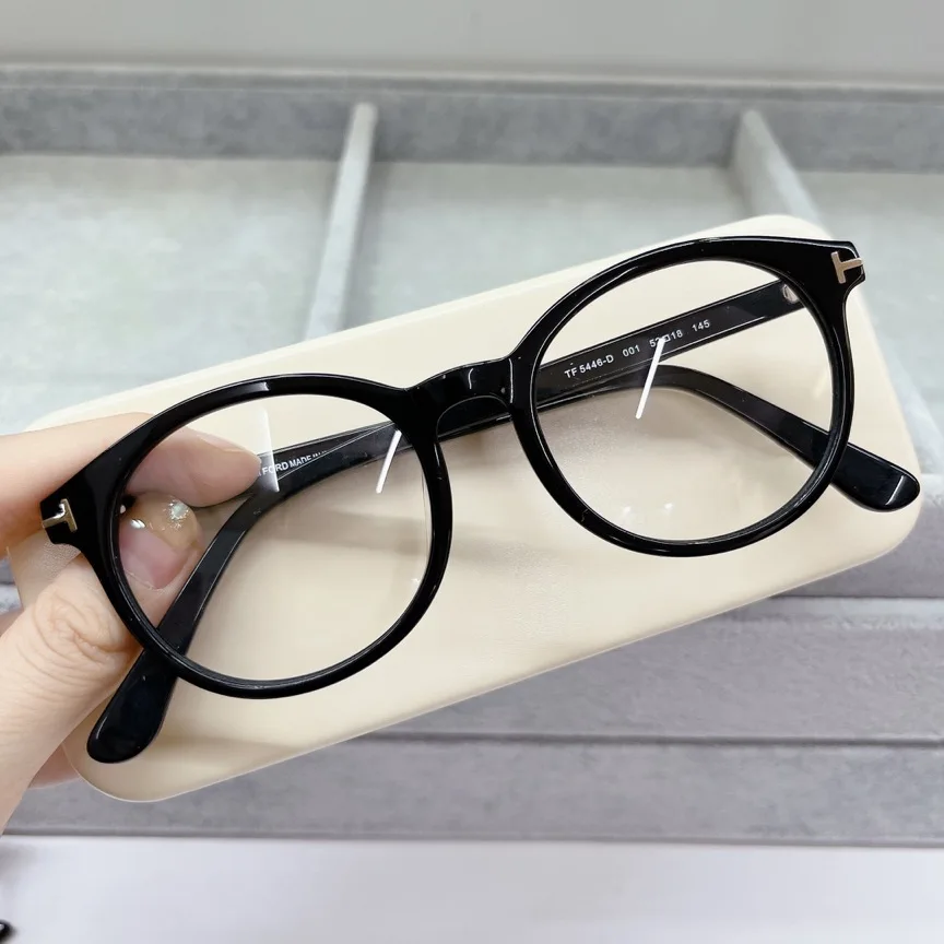 

TOM TF5469 Round Small Eyewear Eyeglasses Frames Acetate Italy Design For Women Men Prescription Myopia