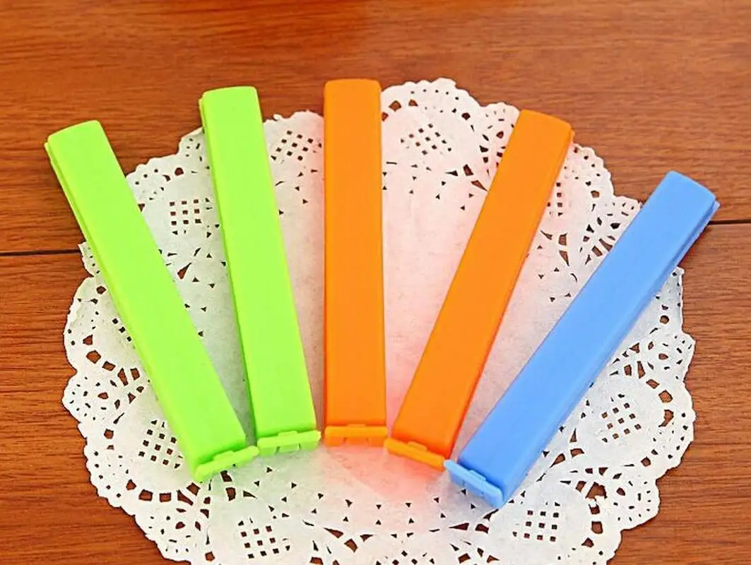 1/5/10 шт./лот уплотнение для хранения закусок в домашних условиях зажимы