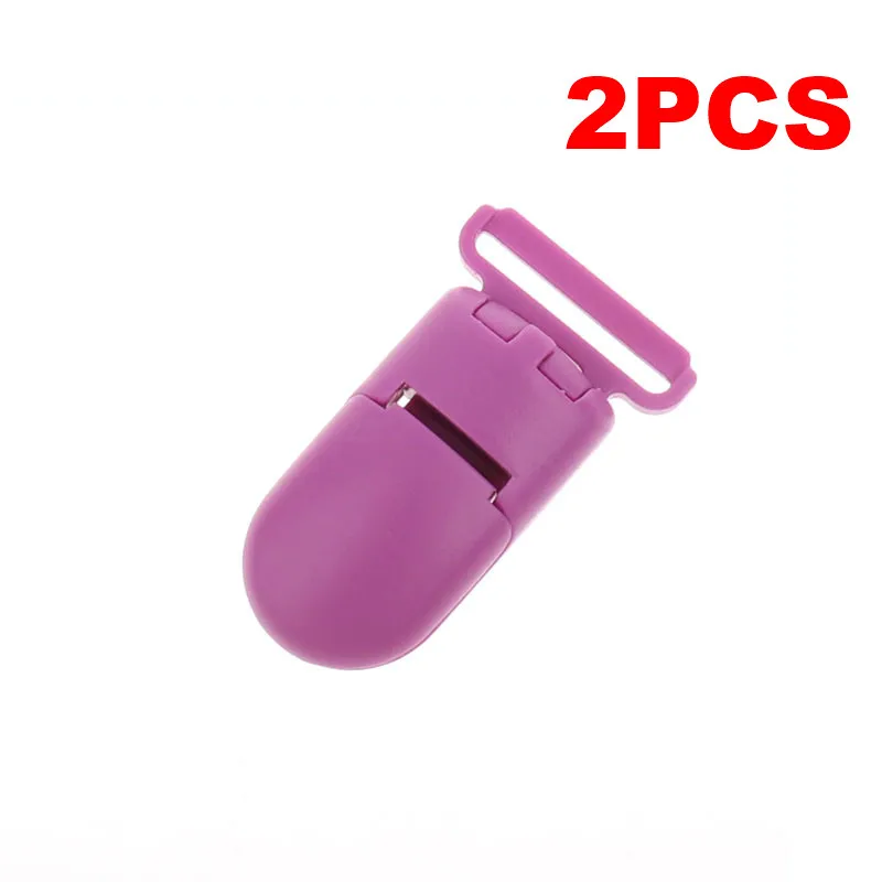 Plastic-B56 Lavender Fkisbox 2pcs Mouse Pacifier Clip Silicone Bead Baby Teether& Plastic Teething Accessories Nipple Clasps Toy DIY Round Koala - Цвет: Plastic-B56 Lavender