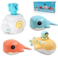 baby bathing toy bathroom play water tool whales cloud submarine shower floating spray bathtub swimming toys kids gift