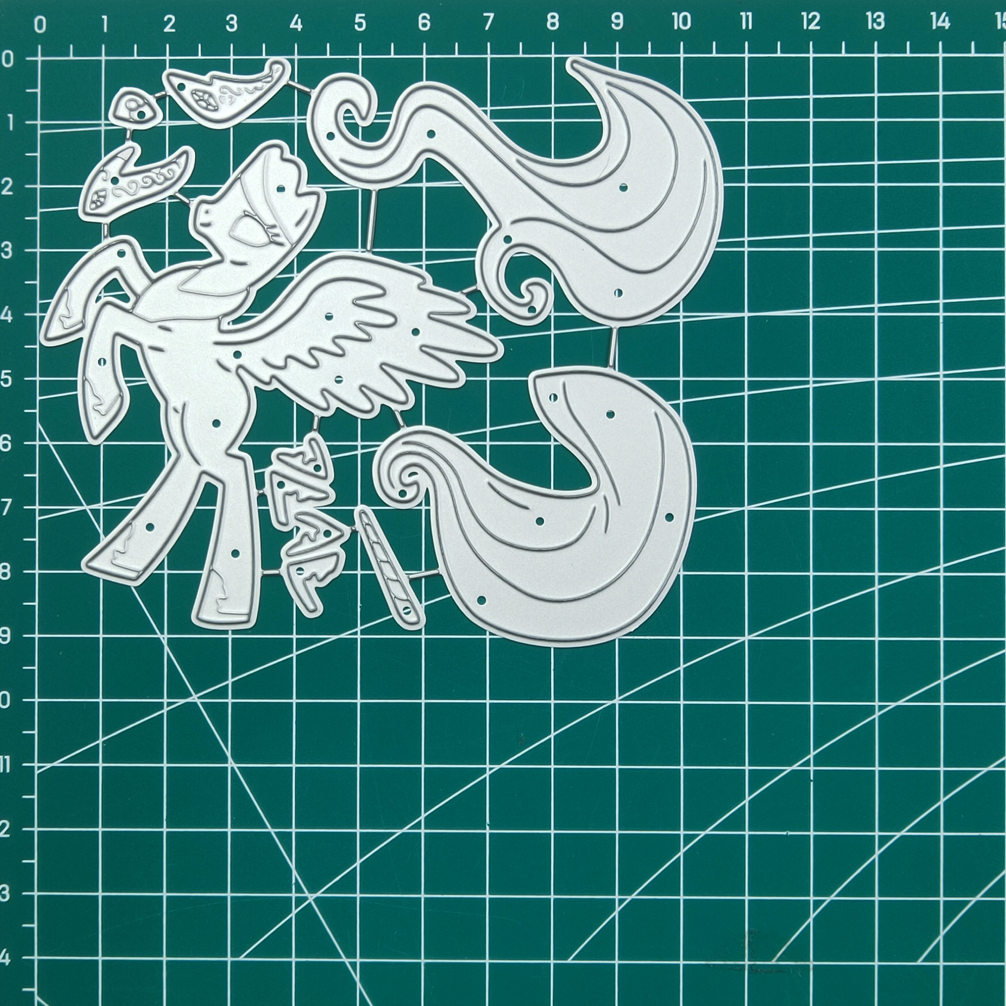 Красивые металлические Вырубные штампы в виде единорога новинка 2020