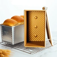 chef made kitchen accessories toast box with lid mold cake bread baking oven household non stick pan low prices and good faith