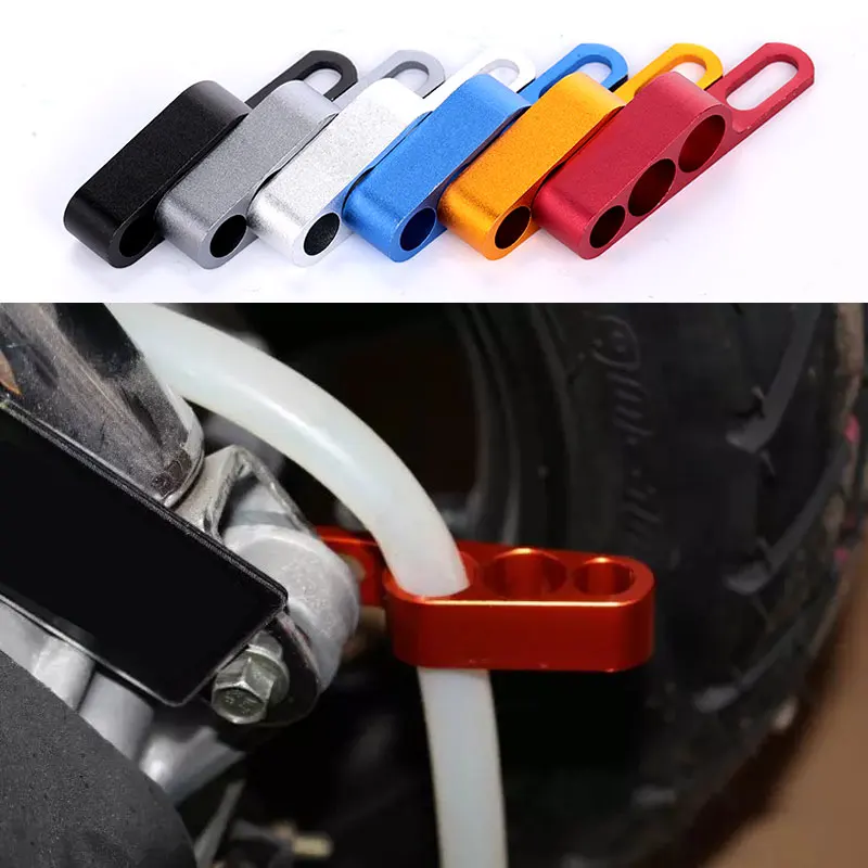 

CNC Motorcycles Buckle Line Clamp Universal Decoration Pipe Clamp Replaceable Motorcycle Parts Tubing Bracket Modification