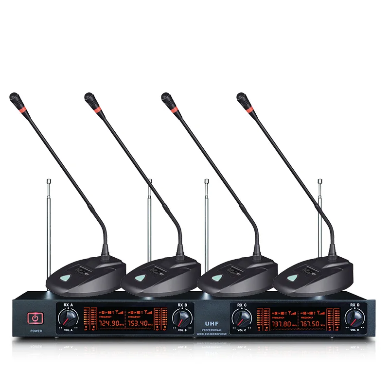 Беспроводной микрофон микрофонная система для конференций маленький и большой