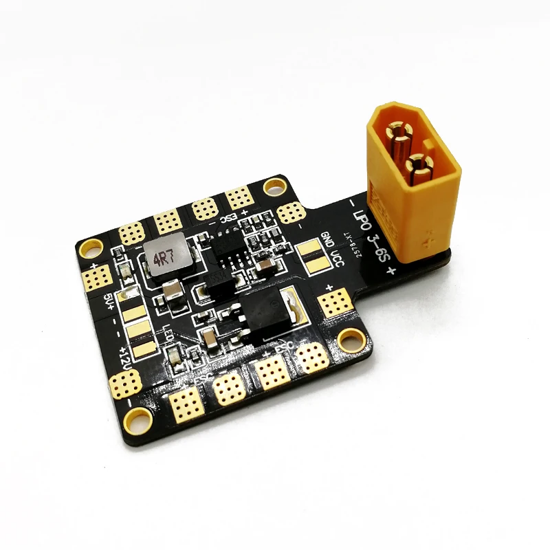 30 5*30 5 мм 3-6S Power Hub PDB XT60 распределительная плата питания PDB-XT60 с BEC 5V/12V для FPV дрона