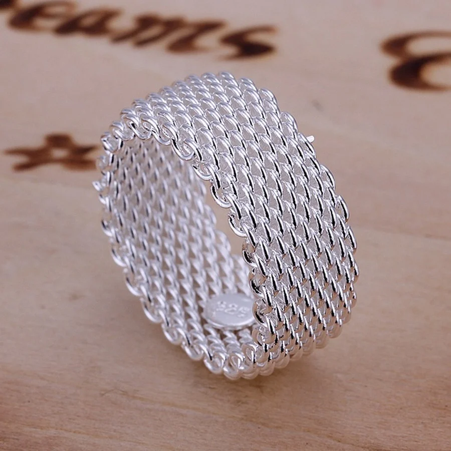 

wholesale Fine 925 Sterling Silver Rings christmas gifts beautiful cute trendy Jewelry for women wedding Free shipping
