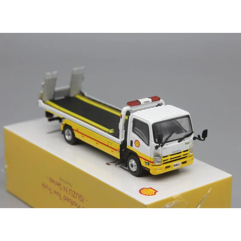 

Isuzu Trailer Model 1:76 Scale Simulation Alloy Car Model Metal Diecast Toy Engineering Vehicle for Collection Display Souvenir