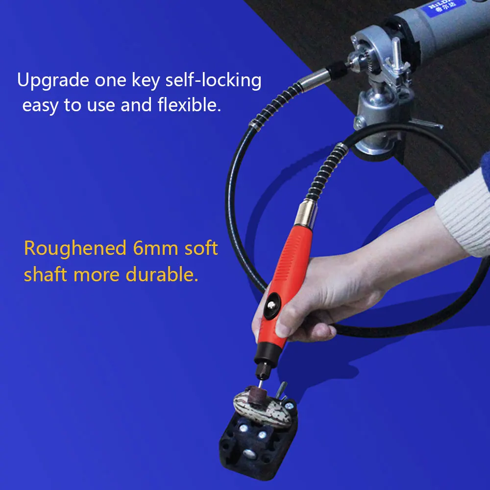 Патрон 6 мм электрический шлифовальный гибкий вал вращающийся инструмент