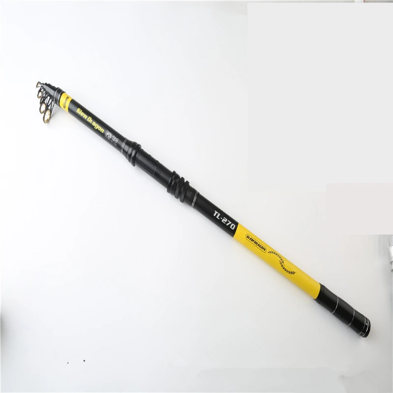 

New Arrival Super Hard 2.1/2.4/2.7/3.0/3.6 Meters Sea Fishing Rod Hand Pole Casting Telescopic Fishing Rods Fish Tackle