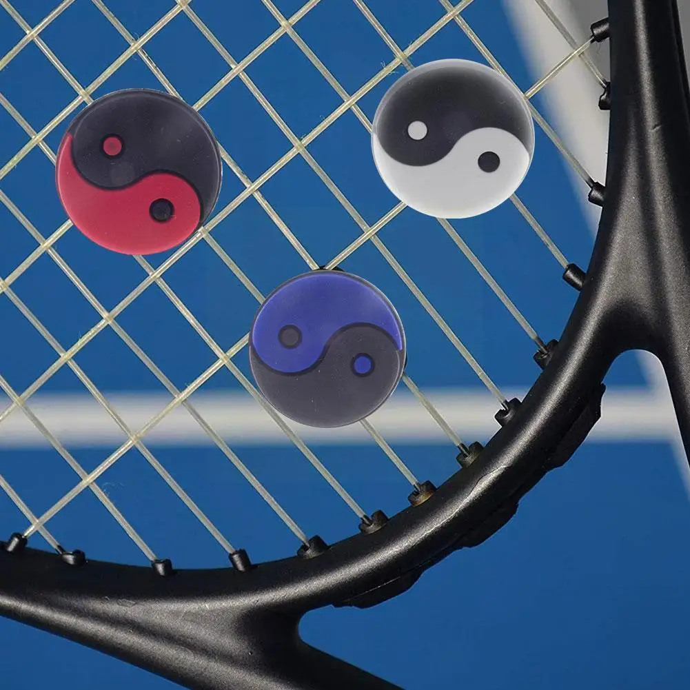 

6 шт./лот Забавный амортизатор Вибрационный амортизатор для теннисной ракетки Tai Chi силиконовый резиновый амортизатор X6N1