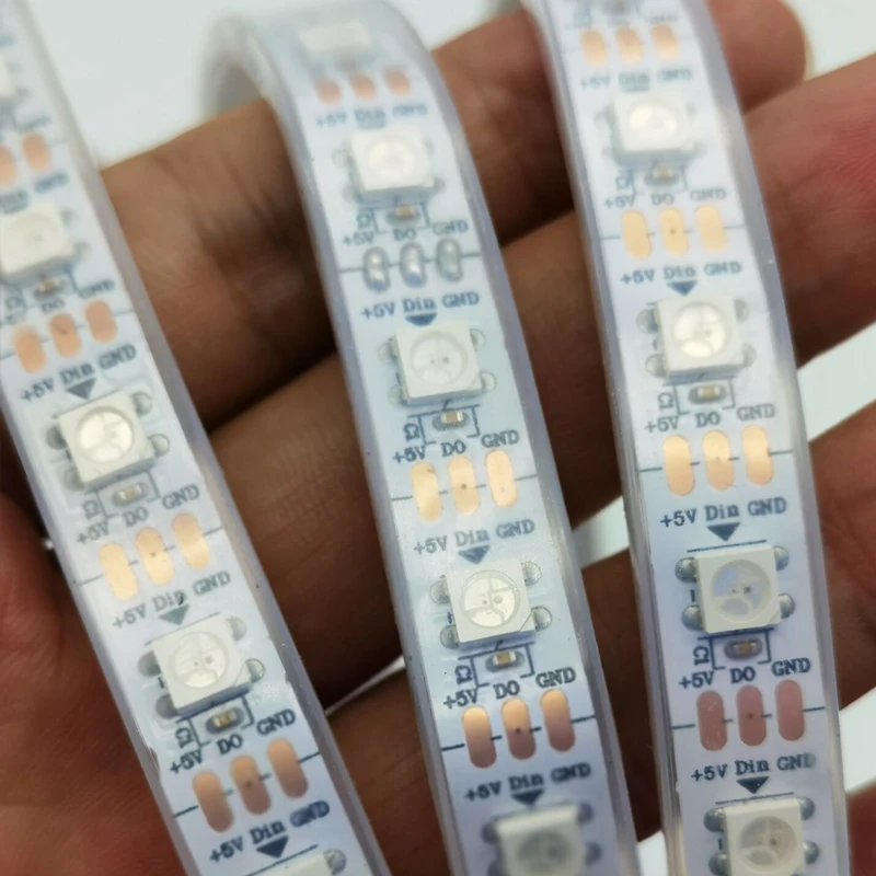 Полноцветная светодиодная Пиксельная панель RGB WS2812B IC Smart IP30/IP65/IP67