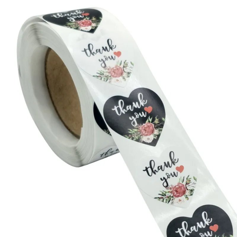 

6000 шт., декоративные круглые наклейки для конвертов, 1 дюйвечерние