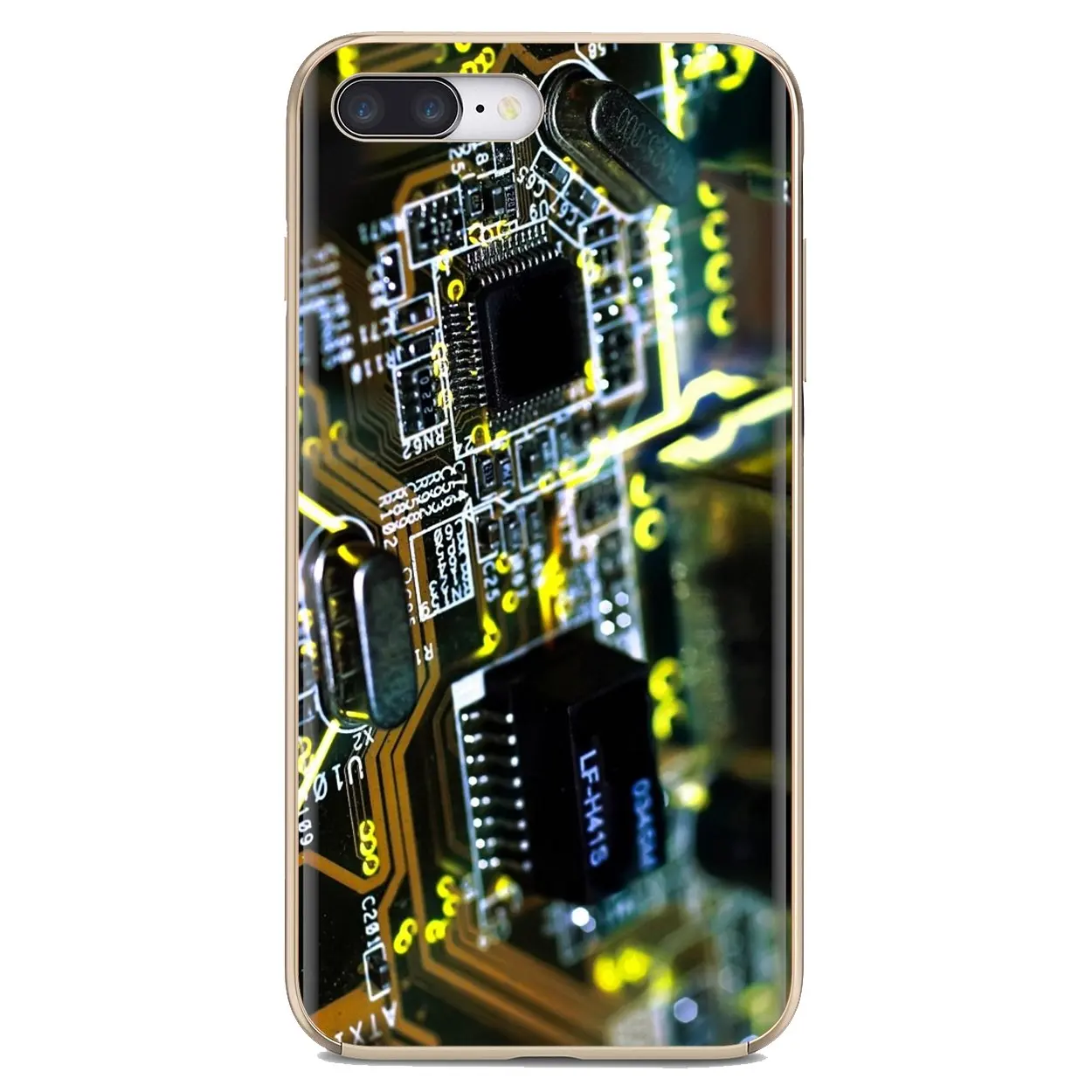 Computer Motherboard Circuit board Silicone Phone Covers For Samsung Galaxy A3 A5 A7 A9 A8 Star Lite A6 Plus 2018 2015 2016 2017 | Мобильные