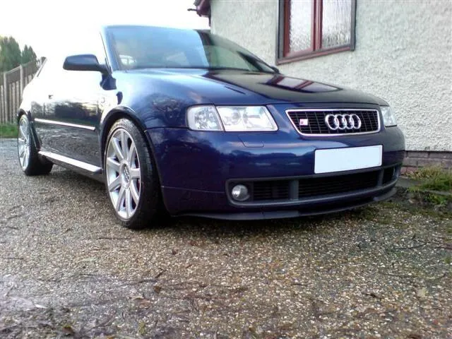 Пластиковый передний бампер для AUDI A3 - S3 8L Cupra R Line Европейский спойлер губа