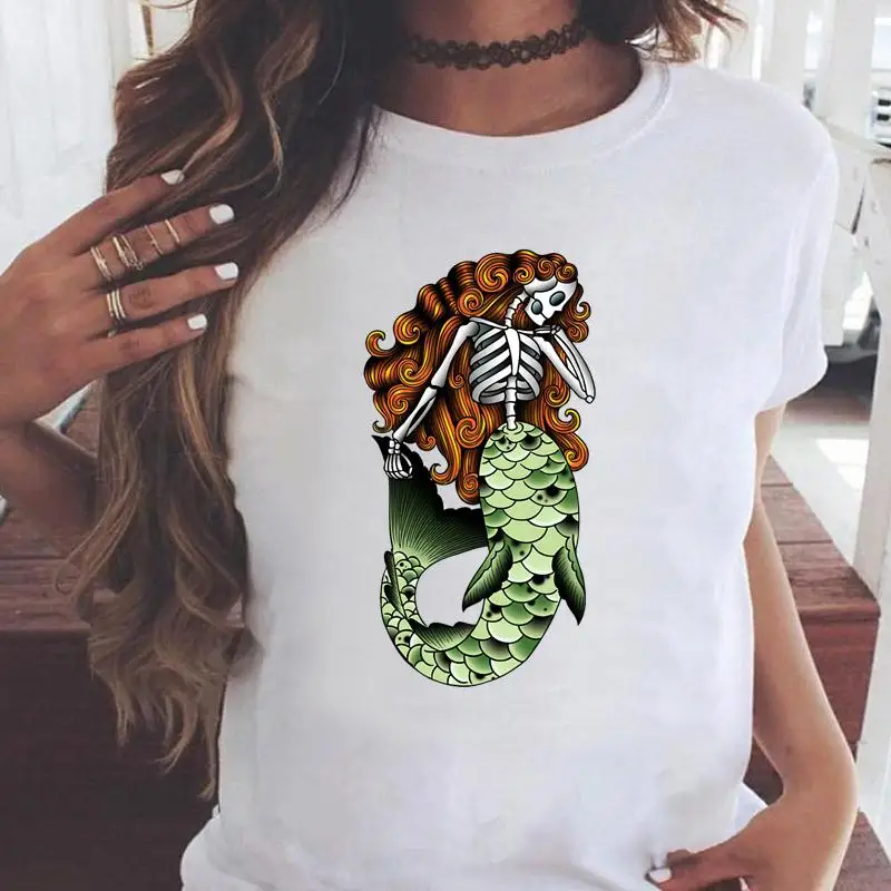 

Women T-shirts 90s travel cute lovely new style Short Sleeve Cartoon T Top Shirt Print Female Graphic Fashion Tee T-Shirt