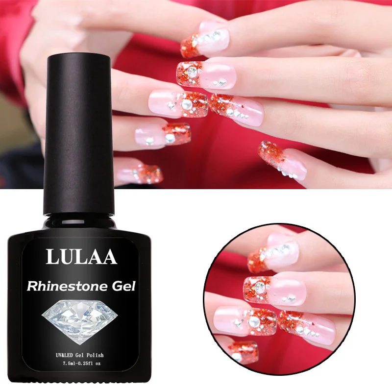 LULAA 1 флакон прозрачная смола УФ фотостены разразразы металлический клей для