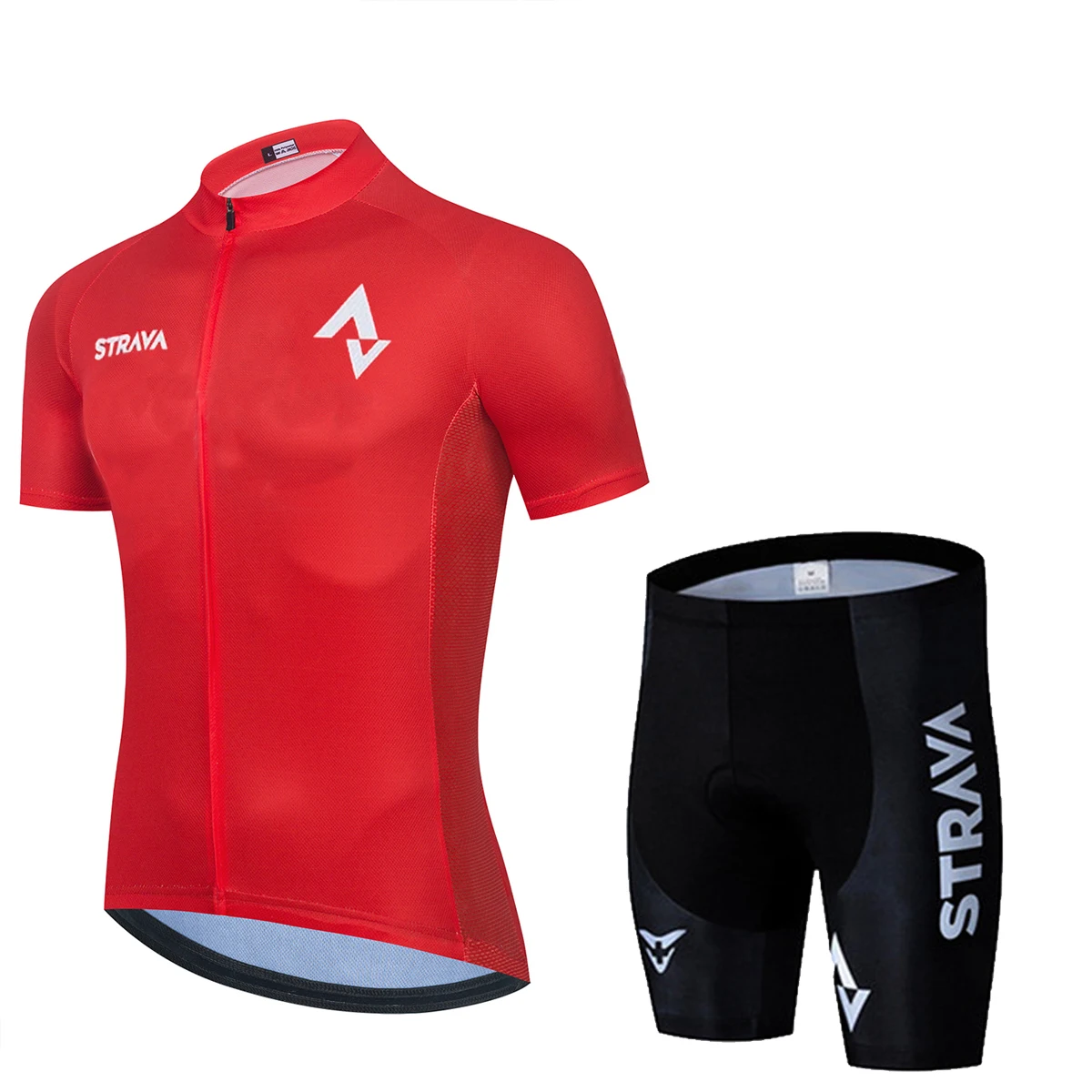 

2021 STRAVA велосипедная команда с коротким рукавом, мужской велосипедный трикотажный комплект, летняя дышащая велосипедная одежда
