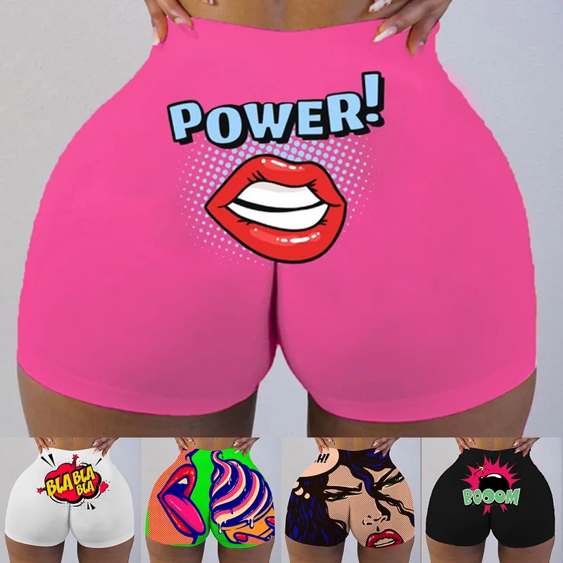 Новые летние женские шорты с высокой талией Сексуальные облегающие Женские