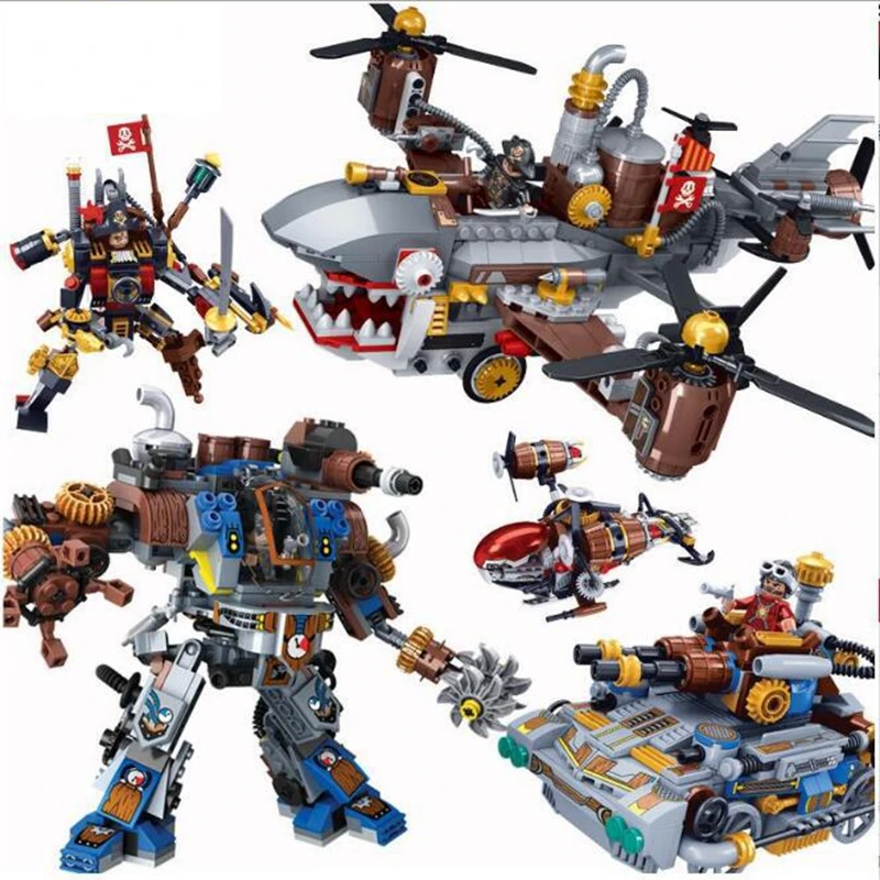 8038-8047 создатель возраст паровой Танк Поезд Самолет Вертолет воздушный корабль