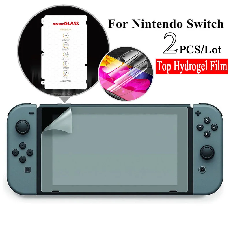Гидрогелевая 3d пленка 2 шт. Защита экрана для Nintendo switch защитная NS 610|Защитные