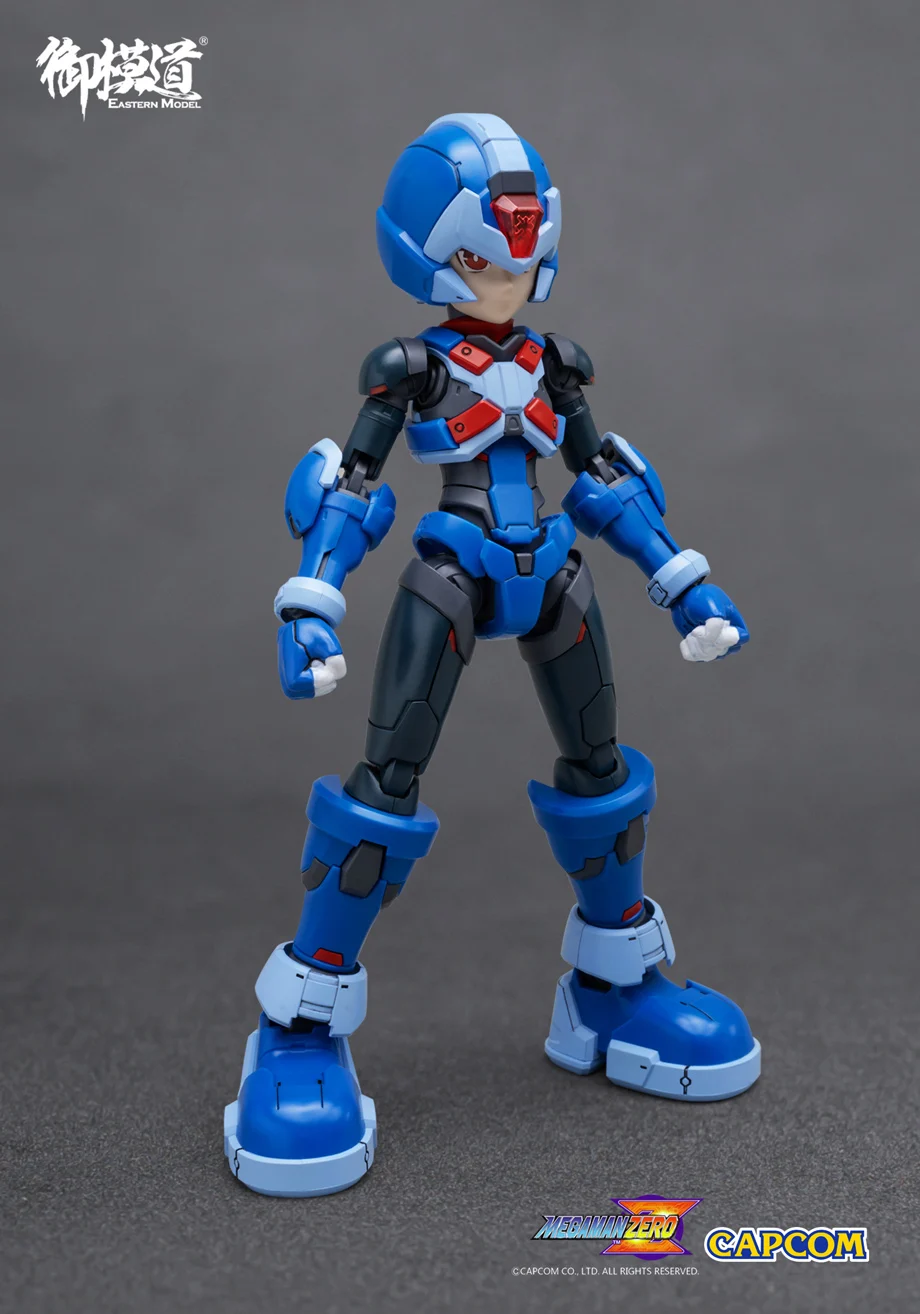 E-Model Mega Man COPY-X ROCKMAN X ZERO MEGAMAN Action Figure Assembling Model Toys For Children's Gifts | Игрушки и хобби