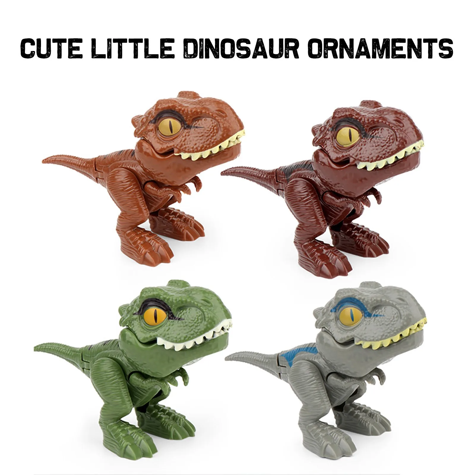 Пальчиковая игрушка-динозавр игрушка-антистресс интерактивный креативный