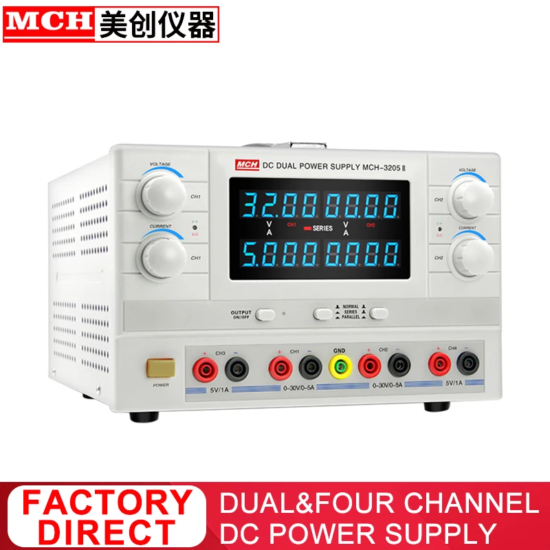 Четыре выходных двойных регулируемых четырех линейных источника постоянного