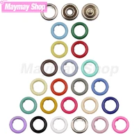 10 70 sets 9 5mm metal prong snap button fasteners press button studs hollow prong ring for clothes garment sewing bags shoes
