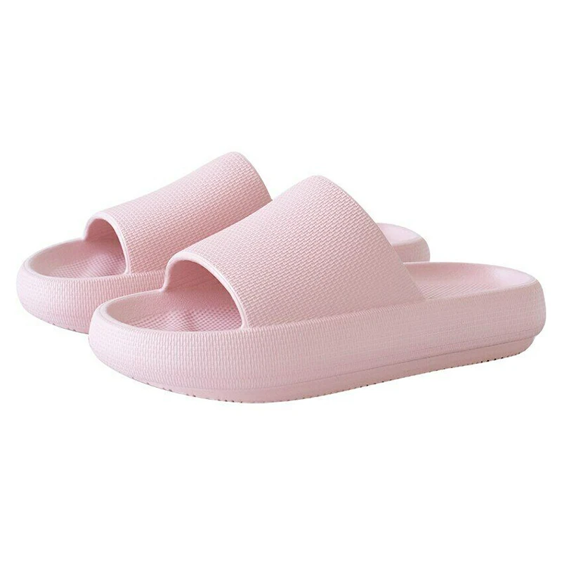 Сверхмягкие домашние тапочки Нескользящие износостойкие шлепанцы на толстой