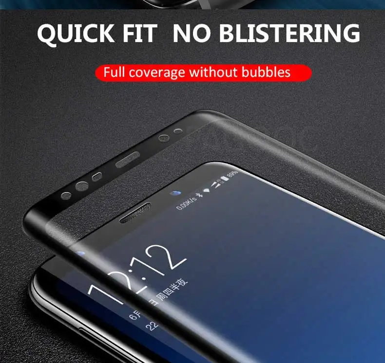 200D защитное стекло с закругленными краями для samsung Galaxy S8 S9 S10 Plus S10E S7 Note 8 9 10 защитная пленка из закаленного стекла