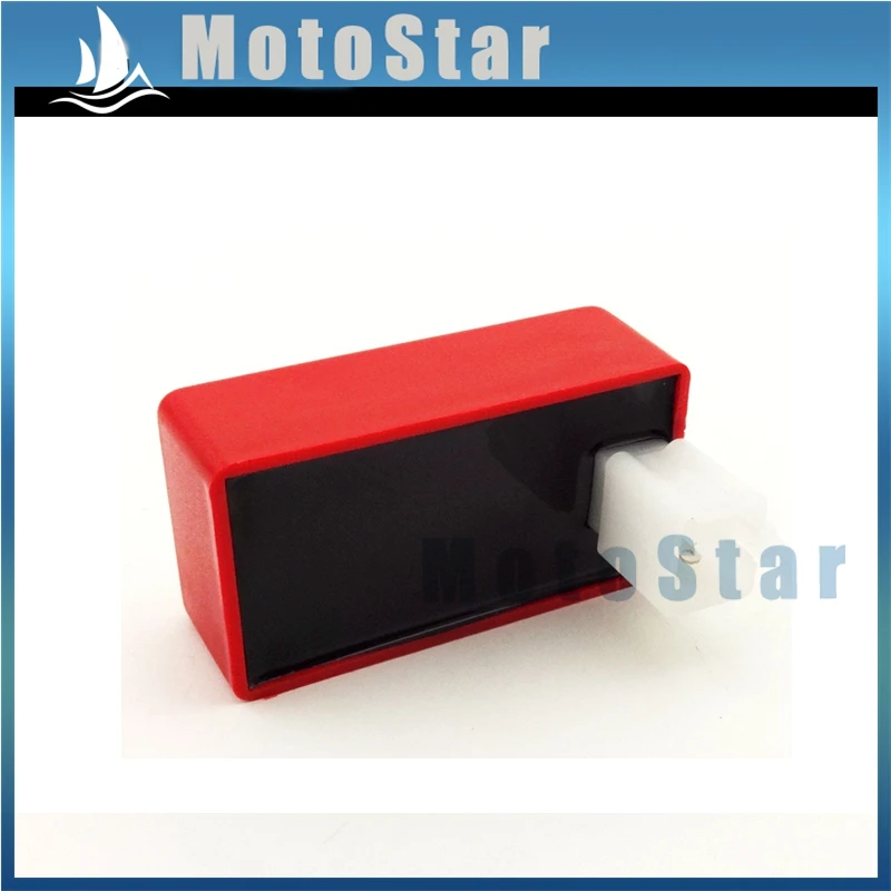 Коробка зажигания переменного тока 5 контактов красная для двигателя XR50 CRF50 50cc 70cc