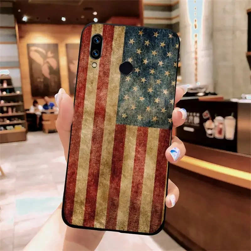 

America USA Flag fashion pattern Phone Case For Xiaomi Redmi note 7 8 9 t k30 max3 9 s 10 pro lite