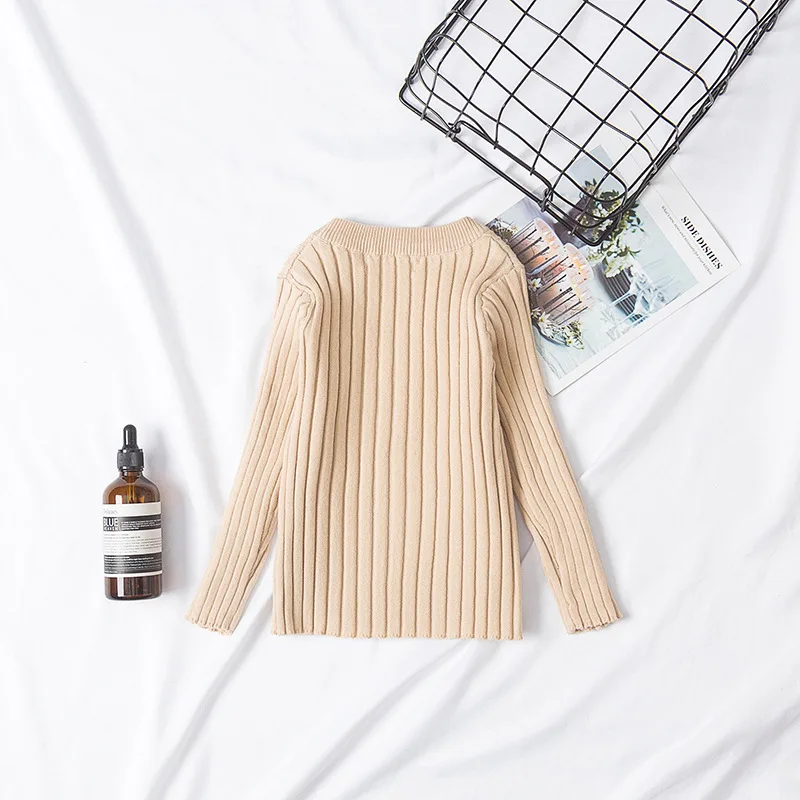 От 1 до 6 лет Детские свитера свитер для маленьких мальчиков девочек Хлопковый