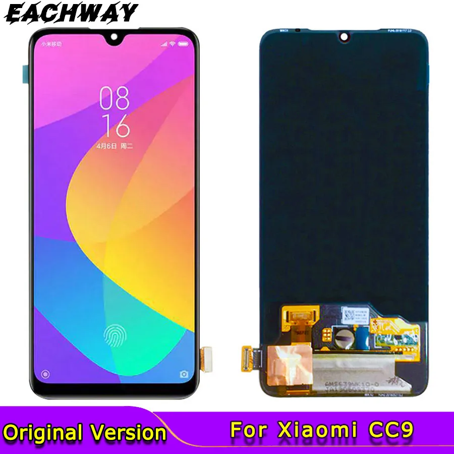 ЖК-дисплей и сенсорный датчик для Xiaomi Mi CC9 6 39 дюйма Mi9 Lite M1904F3BGLCD | Мобильные