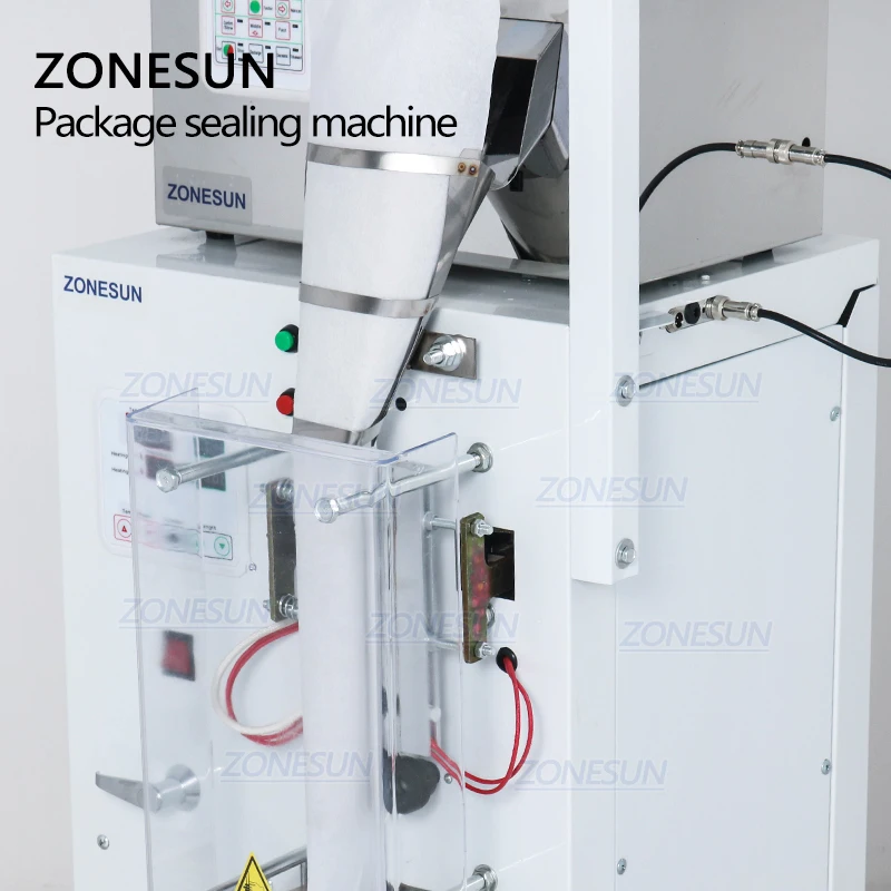 ZONESUN автоматическая упаковочная машина для взвешивания зерен кофе порошковых