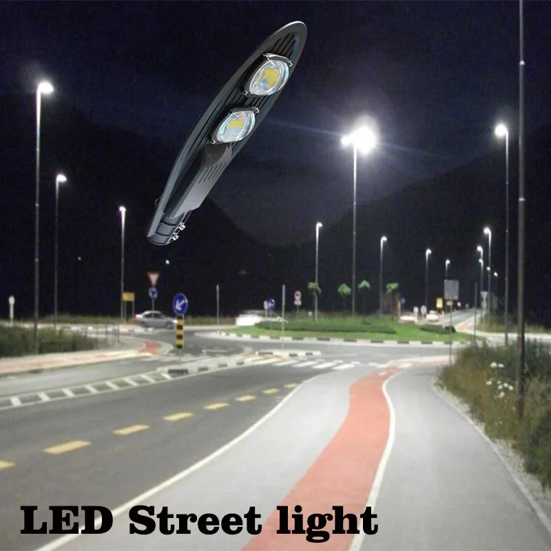 Iluminação de Rua em Led Túnel à Prova Poste de Iluminação de Jardim D'água Área Externa Quintal Rodoviário 50w 100w 150w Ip65 11 High Quality Luzes e Iluminação