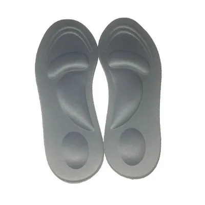 4D флок пены памяти orthotic стелька супинатор ортопедический стельки для обуви плоские Ноги Уход подошва обуви ортопедические подушки