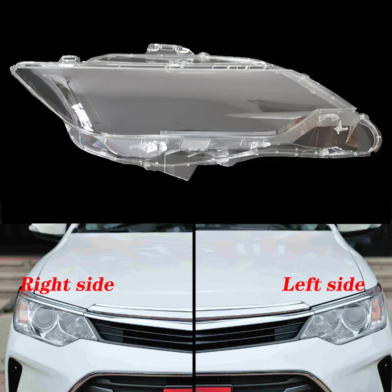 Передняя фара для Toyota Camry 2015 2017 прозрачные затемненные лампы маски покрытие фар