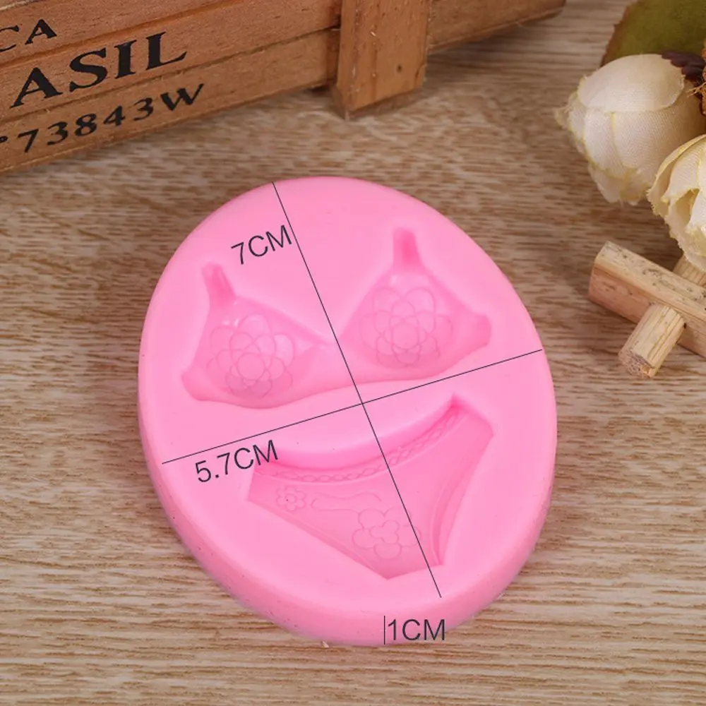 3D сексуальное нижнее белье для красоты силиконовые формы DIY шоколадные помадные