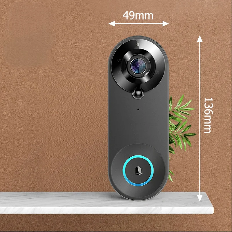1080P HD PIR Motion Detection Night Vision Video Intercom Wireless WiFi Video Doorbell Camera Smart Door Viewer Peephole enlarge
