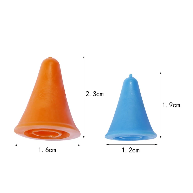 10pcs Knit Needles Sleeve Rubber Knitting Cap Tips Point Protectors 2 Sizes for Craft Sewing Accessories | Дом и сад