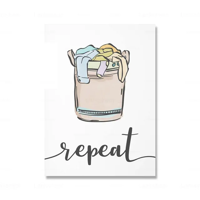 Картина на холсте Настенная картина стирка сухая сложная повторяемая красочный