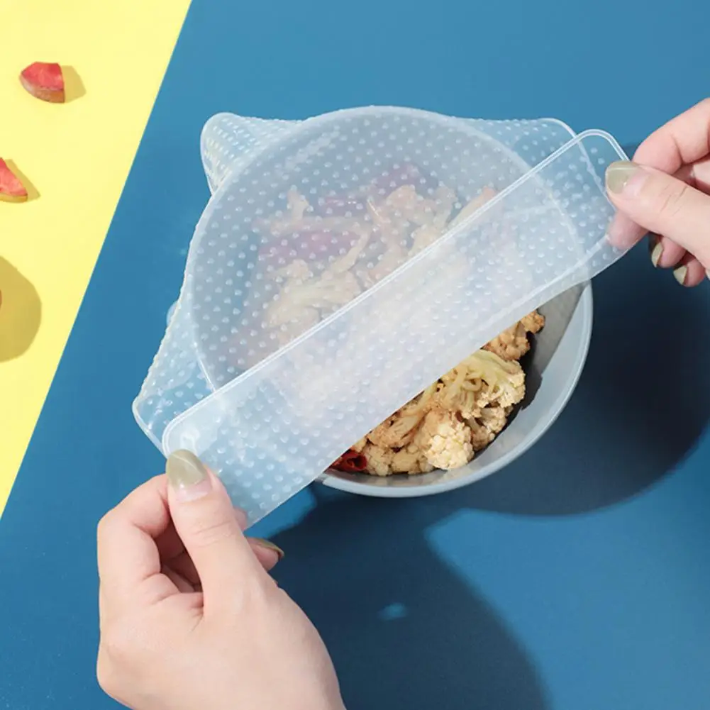 Легко моется прозрачный подходит для большинства контейнеров герметичная