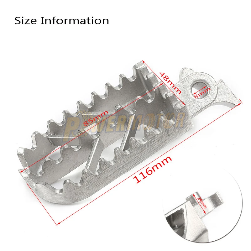 Подножки для мотоцикла из нержавеющей стали подножки Harley Honda Kawasaki Yamaha Suzuki |