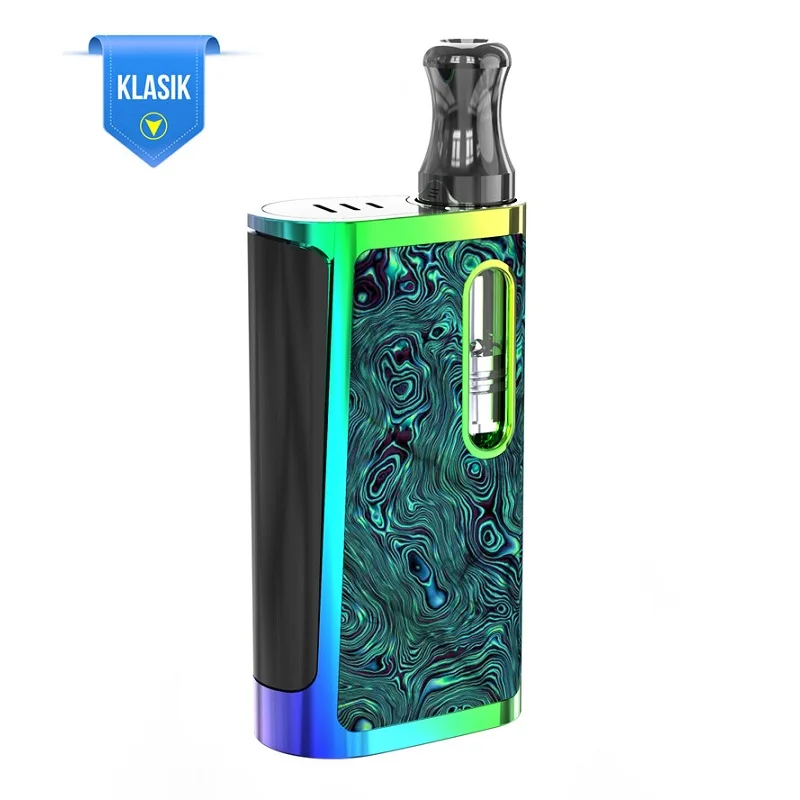Испаритель 650 мАч Kangvape Klasik V2 коробка мод Vape комплект с 0,5 мл распылитель 510 нить электронная сигарета Vape ручка - Цвет: Многоцветный
