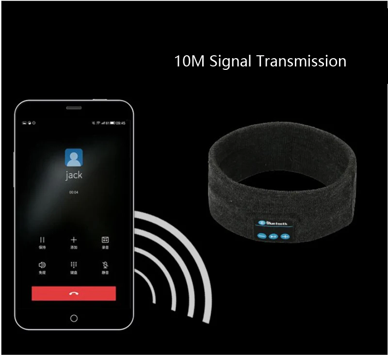 Спортивный шарф Bluetooth наушники беспроводная спортивная повязка на голову для