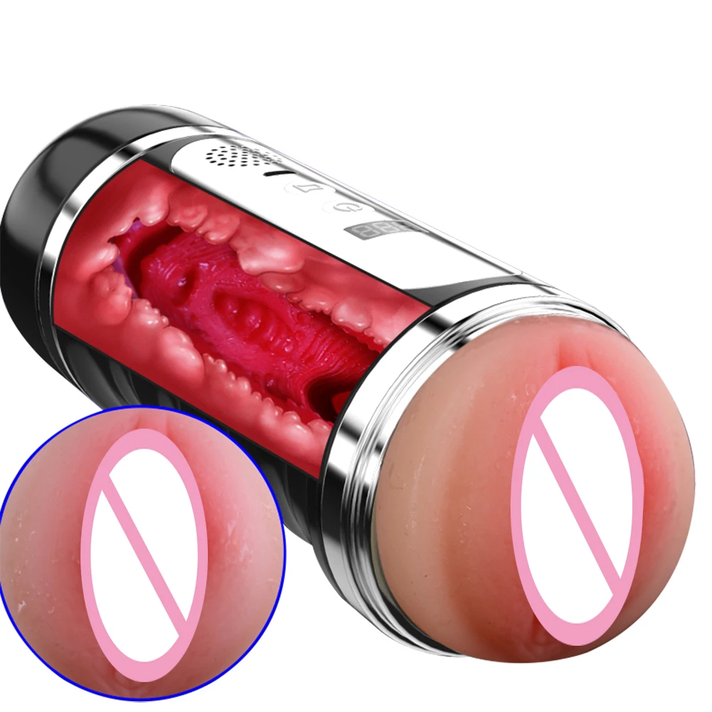 Массажер Вибратор для мужской мастурбации Реалистичная искусственная вагина