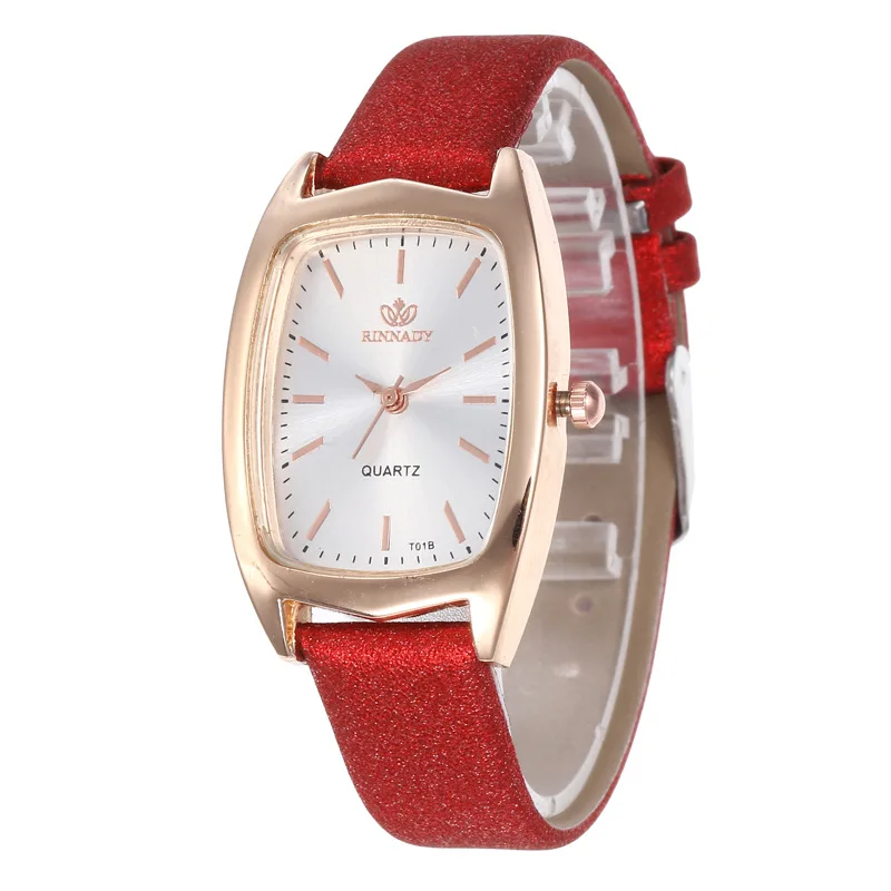 

100pcs / lot Korean fashion casual women's watch compact fashion watch belt Watch